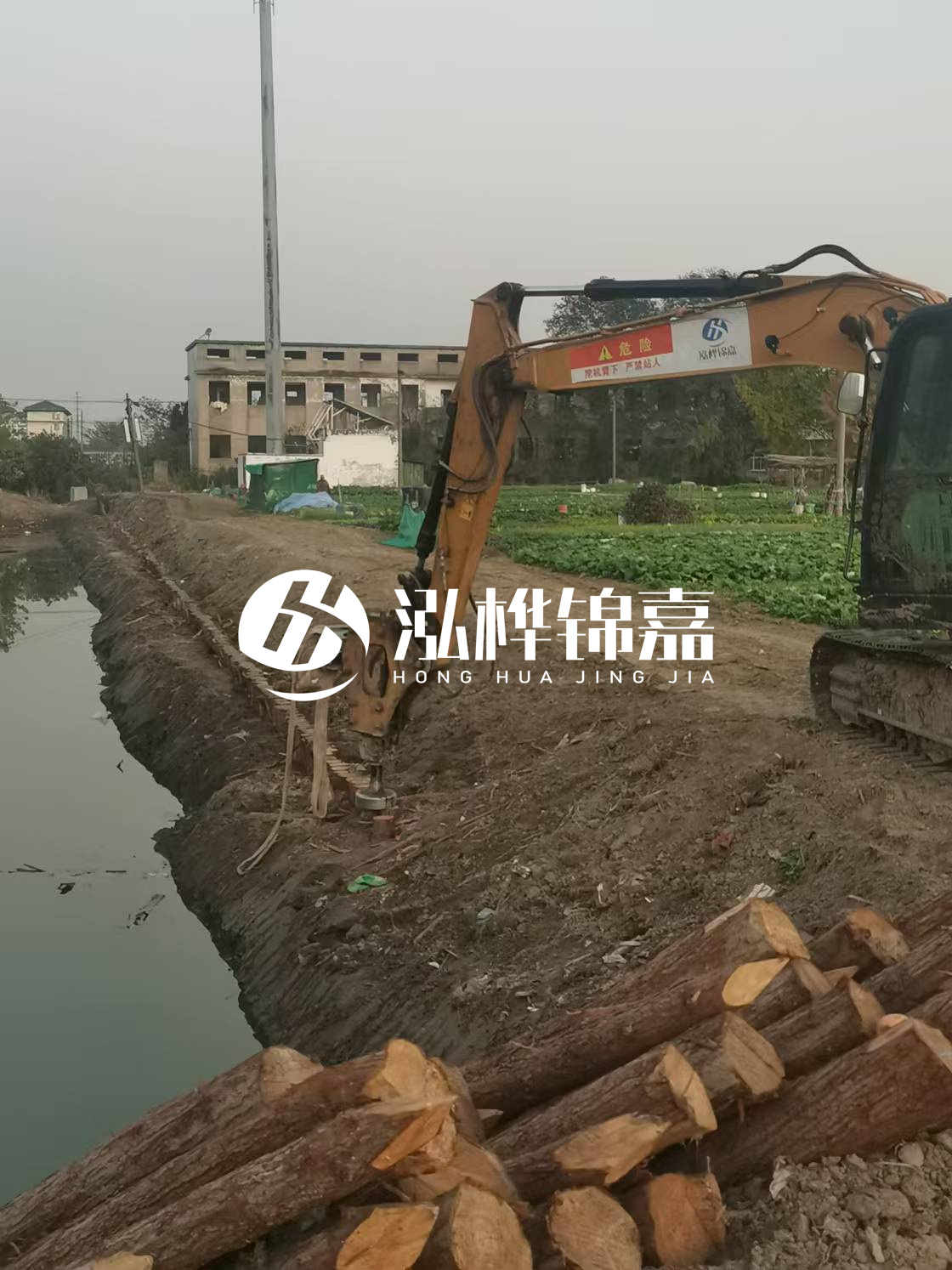 婁底松木樁源頭廠家-河道治理中為什么要打木樁？