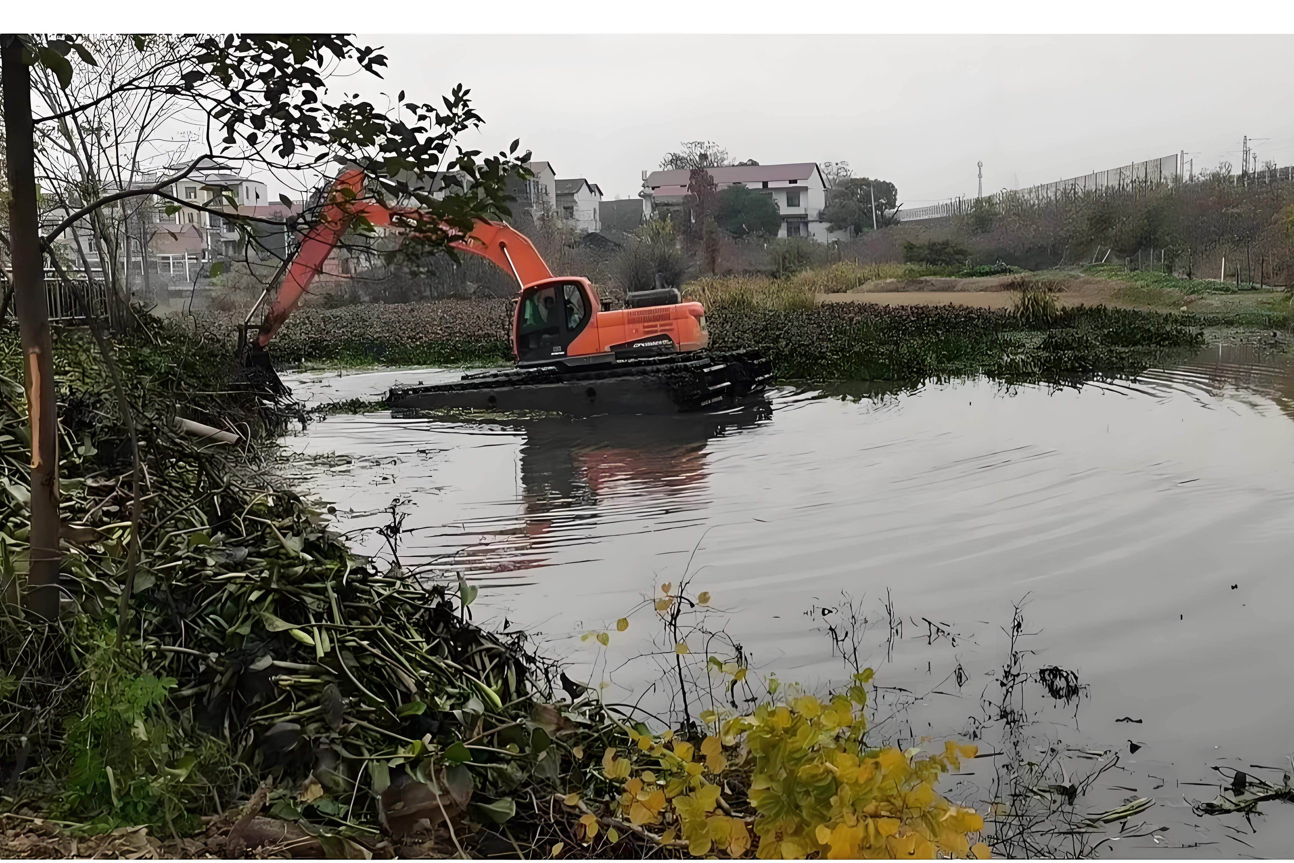 蕪湖水挖清淤團隊泓樺錦嘉 - 挖機清淤的每立方米多少錢？